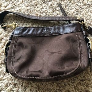 COACH Zoe Signature Top Handle Small Tote